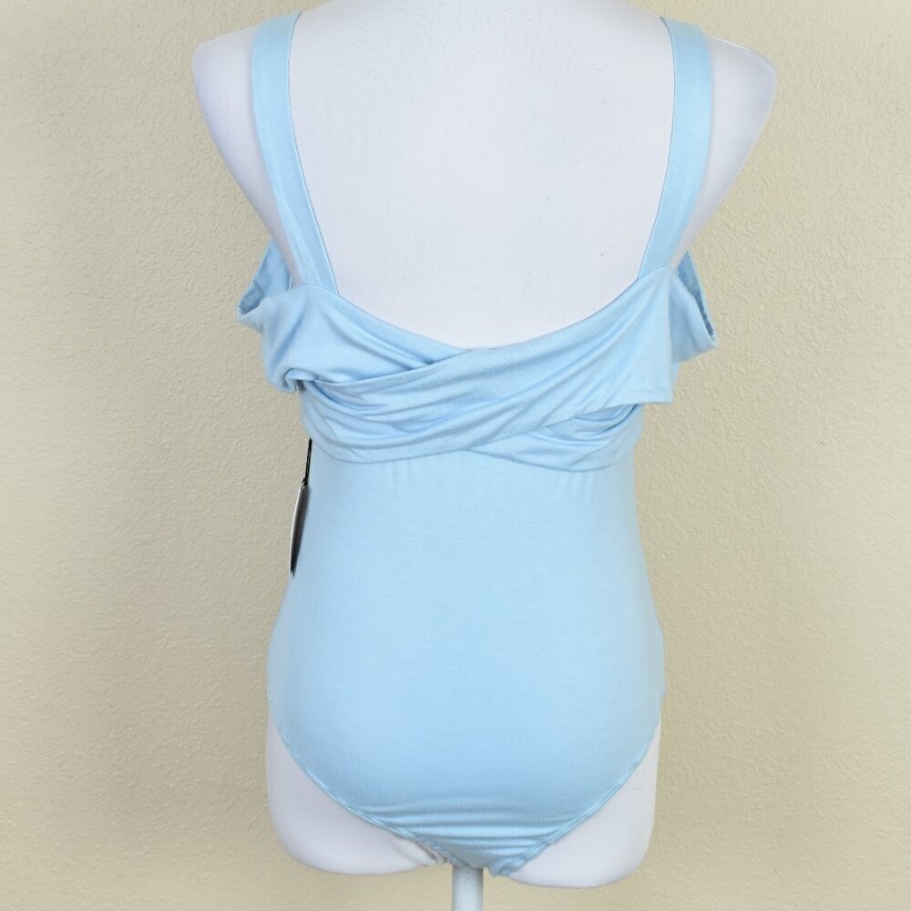 Superdown Evie Off Shoulder Bodysuit NEW - S - Picture 7 of 11